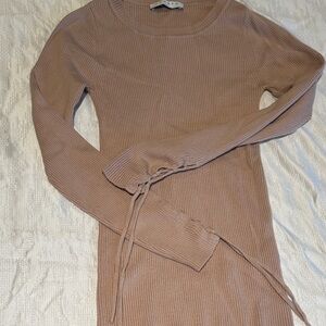 Sandro cream beige  knot sweater size S